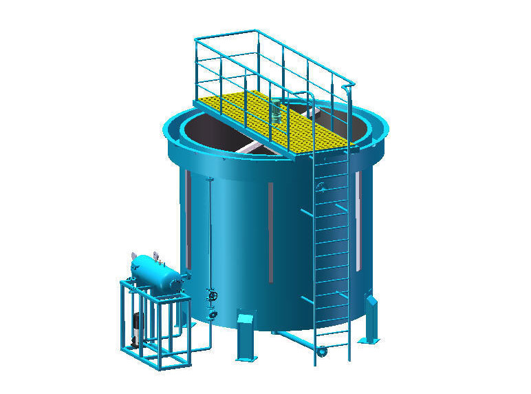 竖流式溶气气浮机